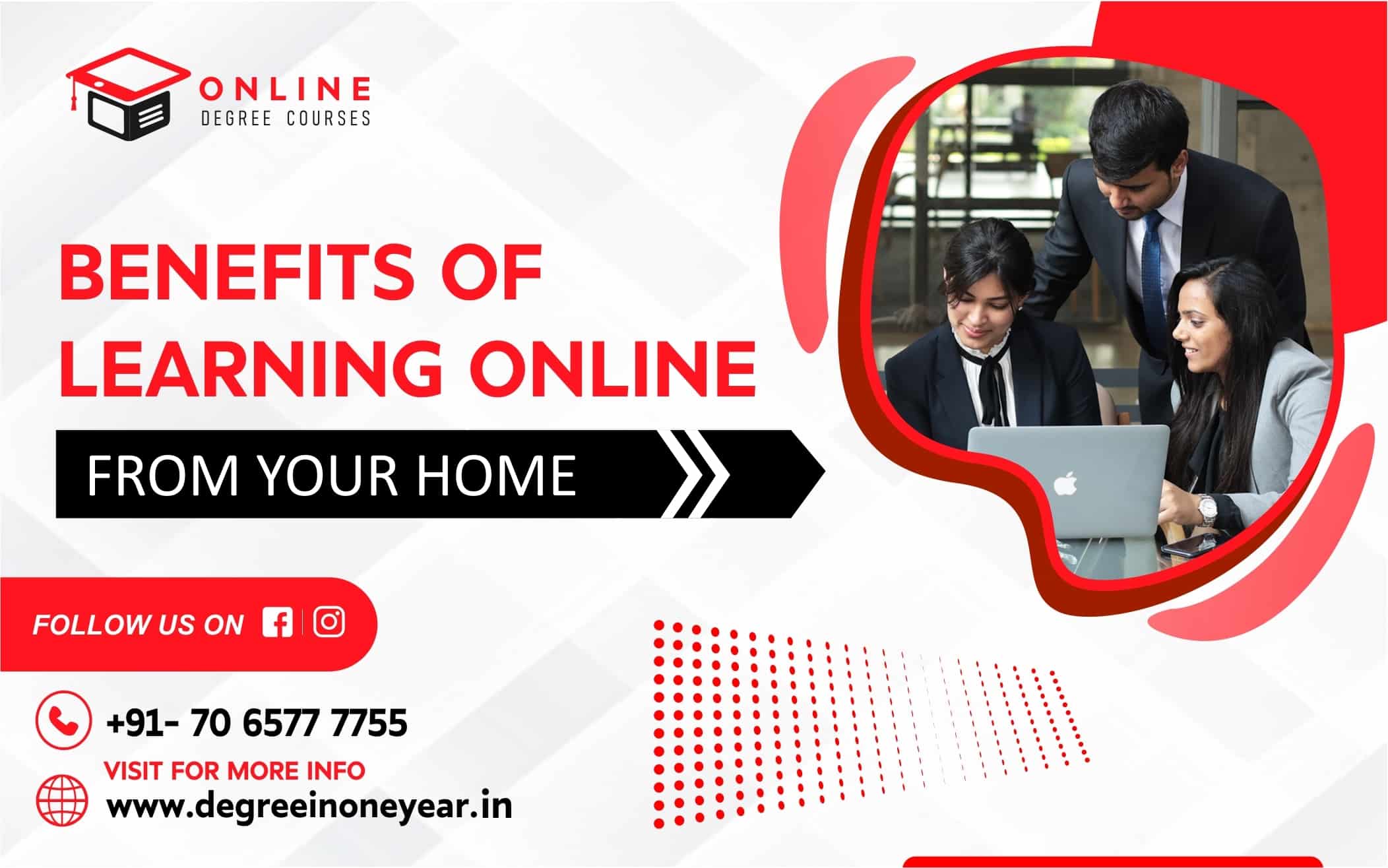 BENEFITS OF LEARNING ONLINE FROM YOUR HOME