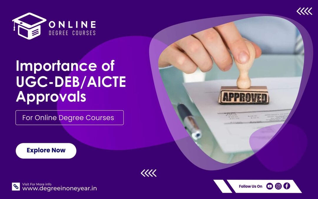 Importance of UGC-DEB/AICTE Approvals - Cover Image
