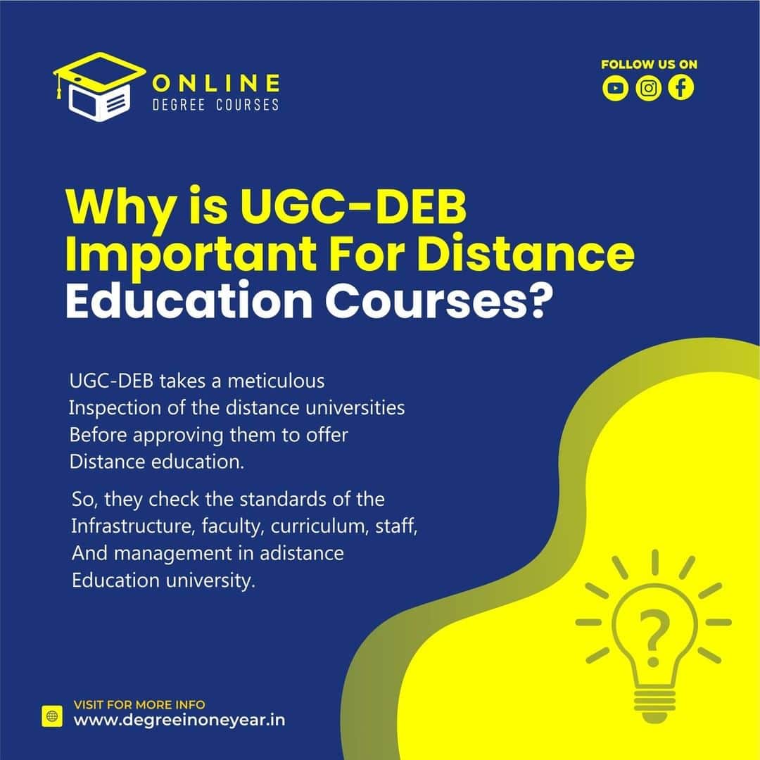 Importance of UGC-DEB
