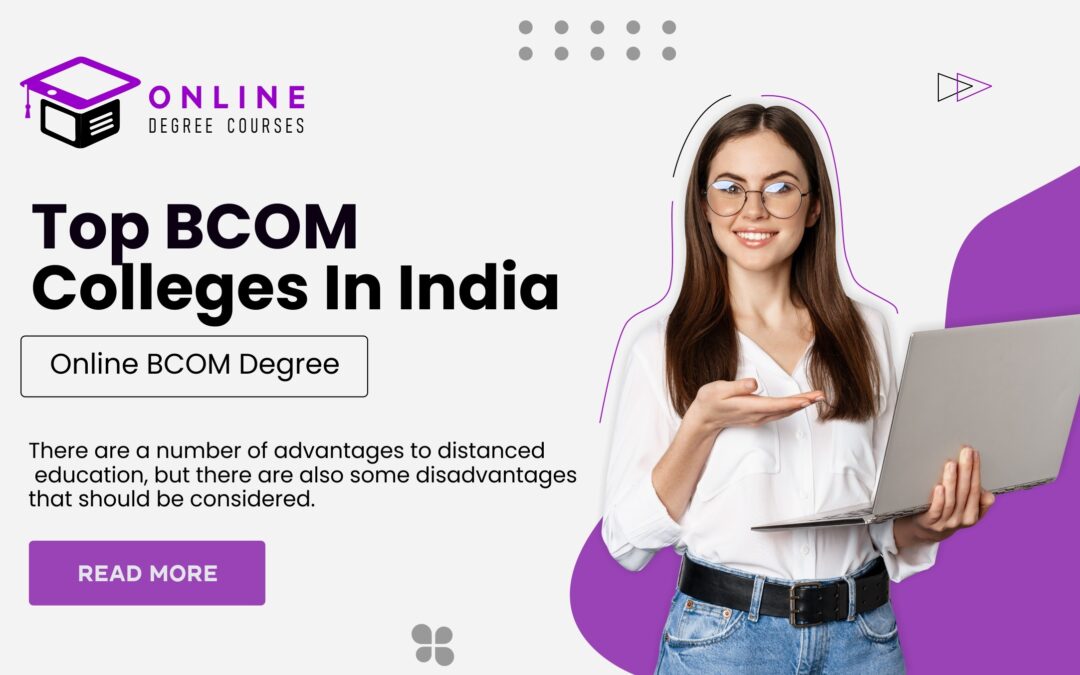 Top Distance bcom colleges in India