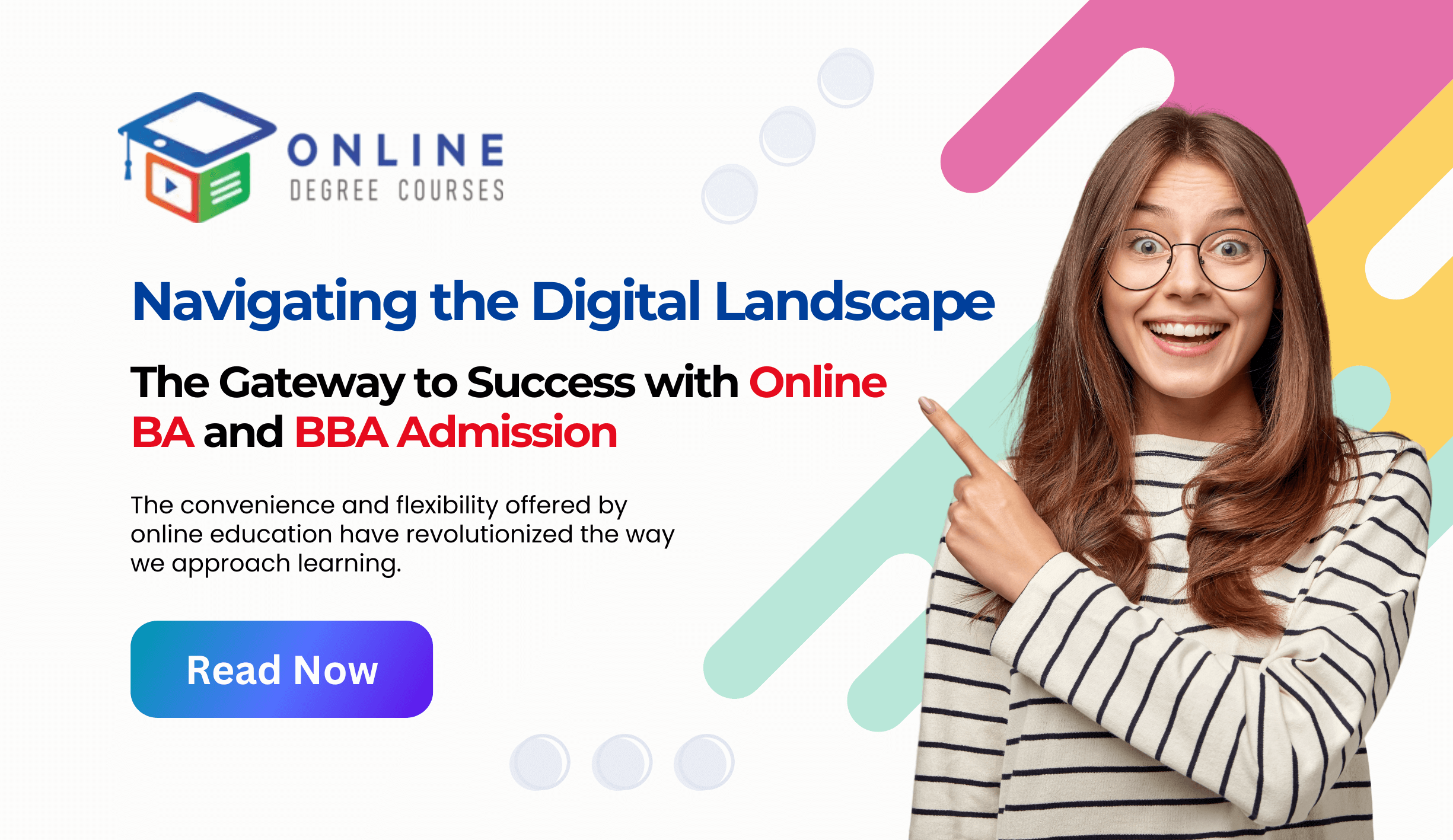 Navigating the Digital Landscape The Gateway to Success with Online BA and BBA Admission