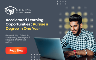 Accelerated Learning Opportunities: Pursue a Degree in One Year