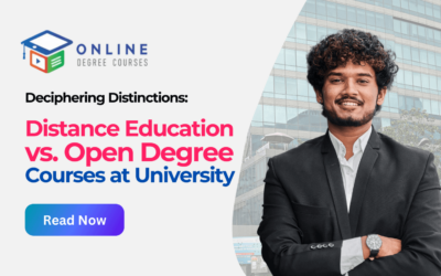 Deciphering Distinctions: Distance Education vs. Open Degree Courses at University