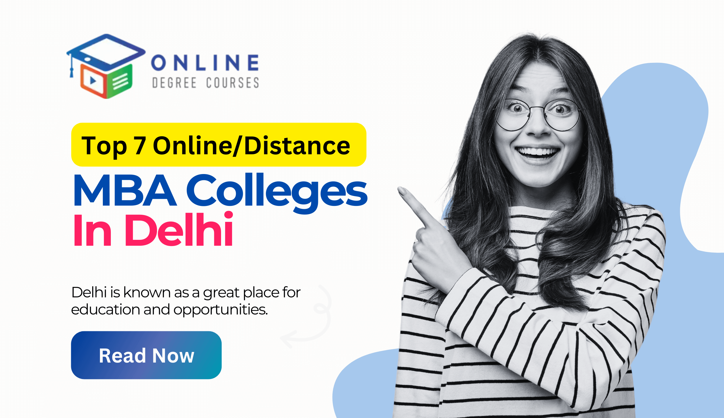 Top 7 Online/Distance MBA Colleges in Delhi 2025