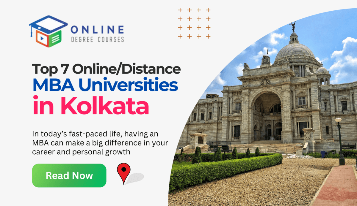 Top 7 Online/Distance MBA Universities in Kolkata