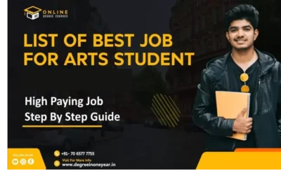 List Of Best Job for Arts Students In 2025-26 | High-paying Jobs Step By Step Guide