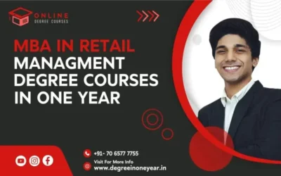 MBA In Retail Management Degree Courses In One-year 2025