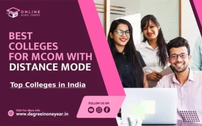 Best Colleges for M.Com with Distance Mode for 2025-26
