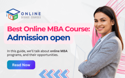Best Online MBA Course | Online MBA Admission Open