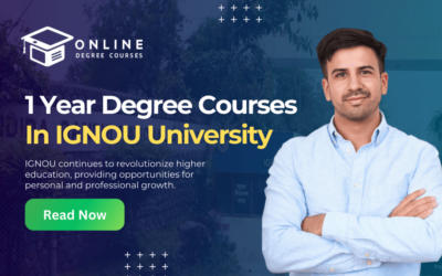 1 year Degree Courses in Ignou University 2024