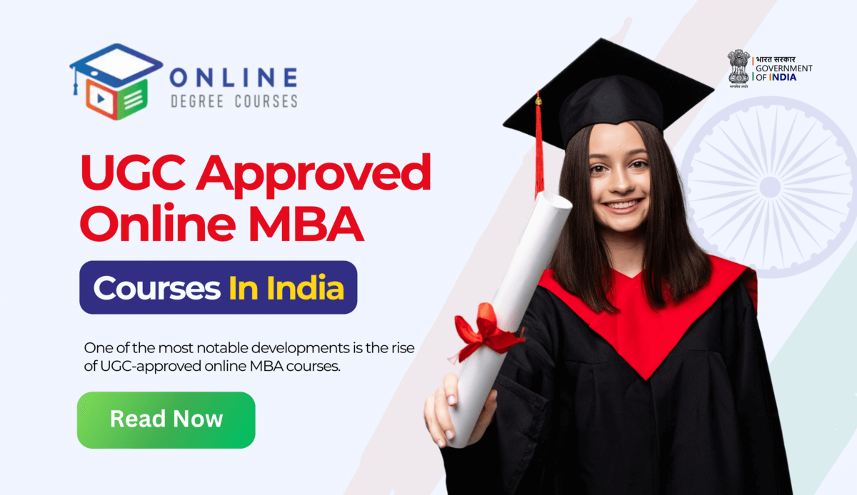 UGC Approved Online MBA Course in India