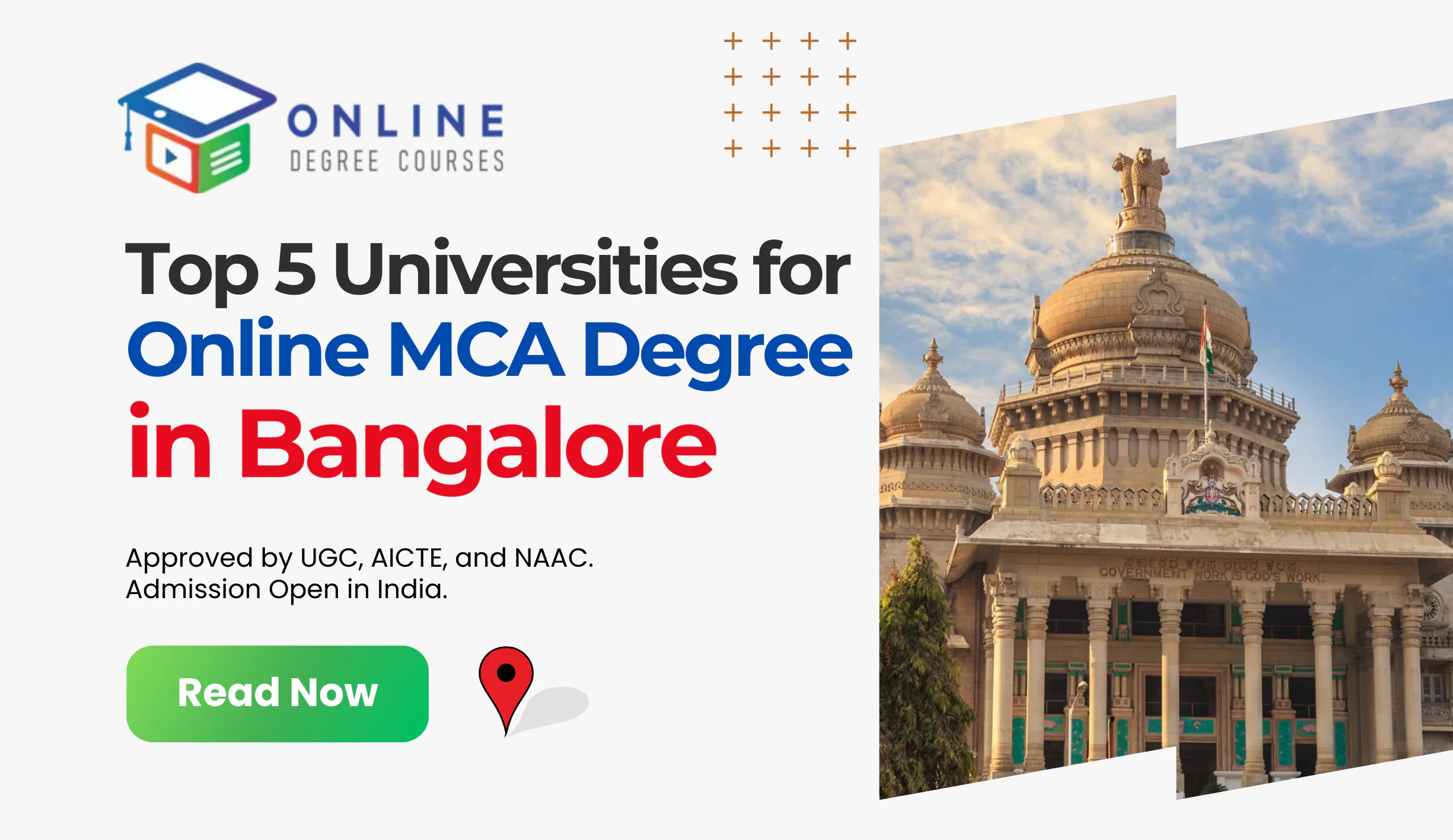 Top 5 Universities For Online MCA Degree In Bangalore