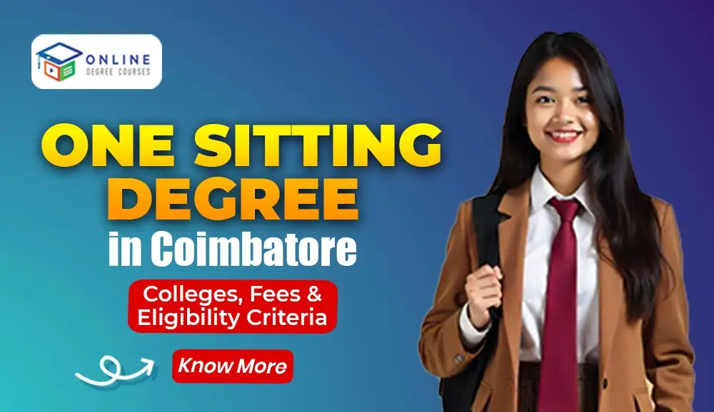 one sitting degree coimbatore