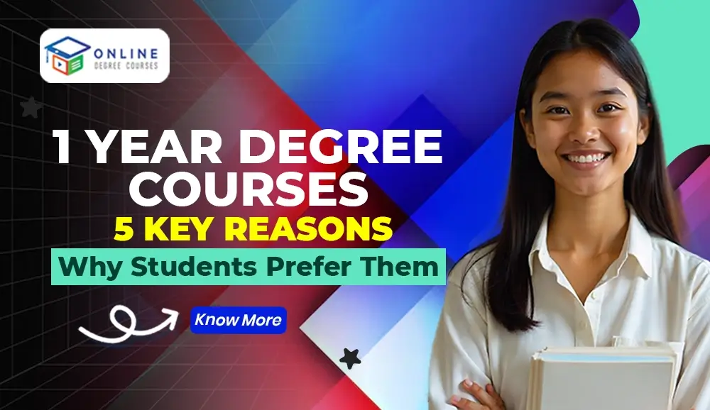 1 year degree courses