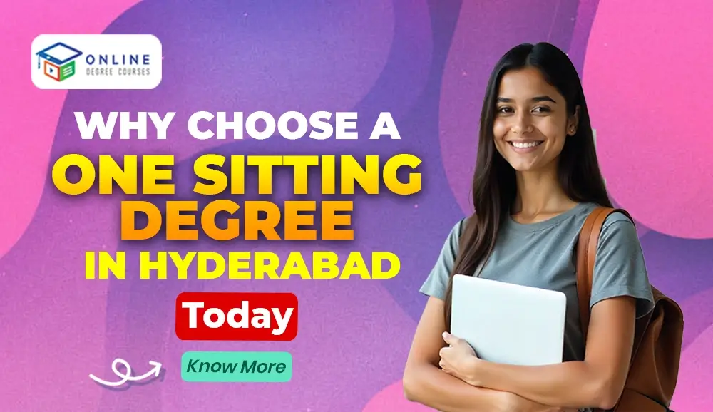 one sitting degree in hyderabad