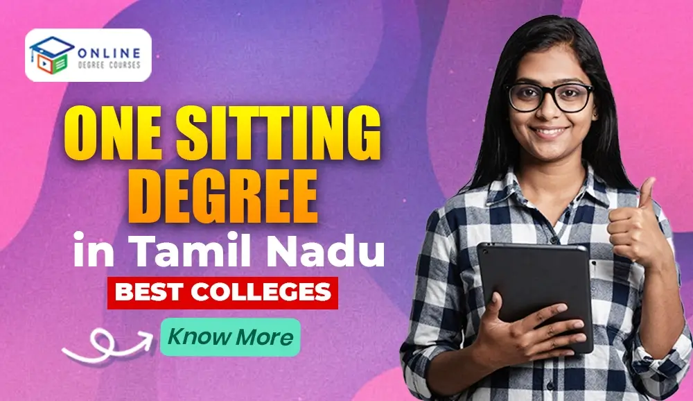 one sitting degree in tamil nadu